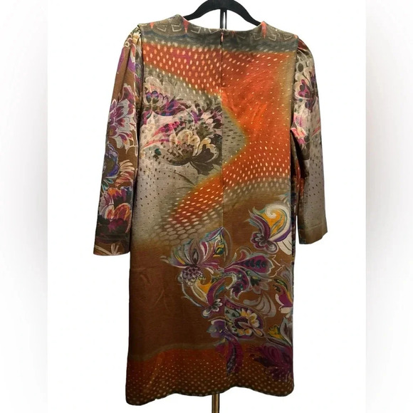 Etro Milano beautiful wool blend midi dress size 46 - Picture 5 of 10